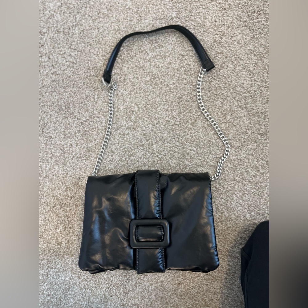 Zara black purse